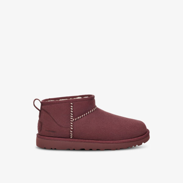 

Замшевые ботинки UGG x Madhappy Classic Ultra Mini Ugg, фиолетовый