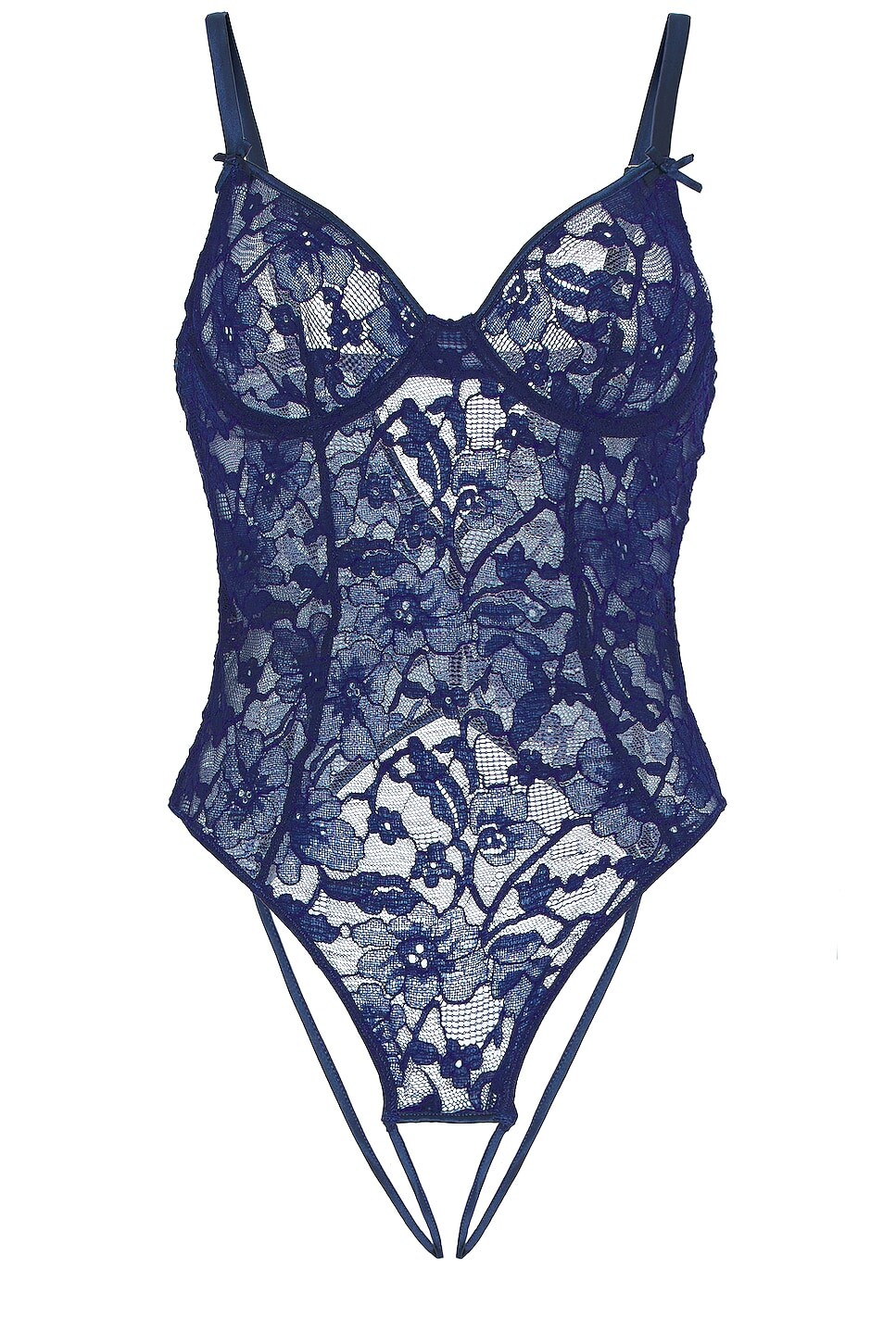 

Боди fleur du mal Magnolia Ouvert, цвет Nighttime Blue