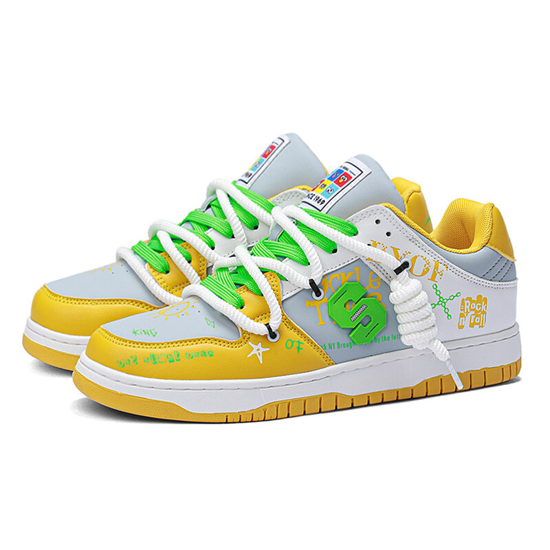 

Кроссовки SESAME STREET Skateboarding Shoes Unisex Low-top, бежевый