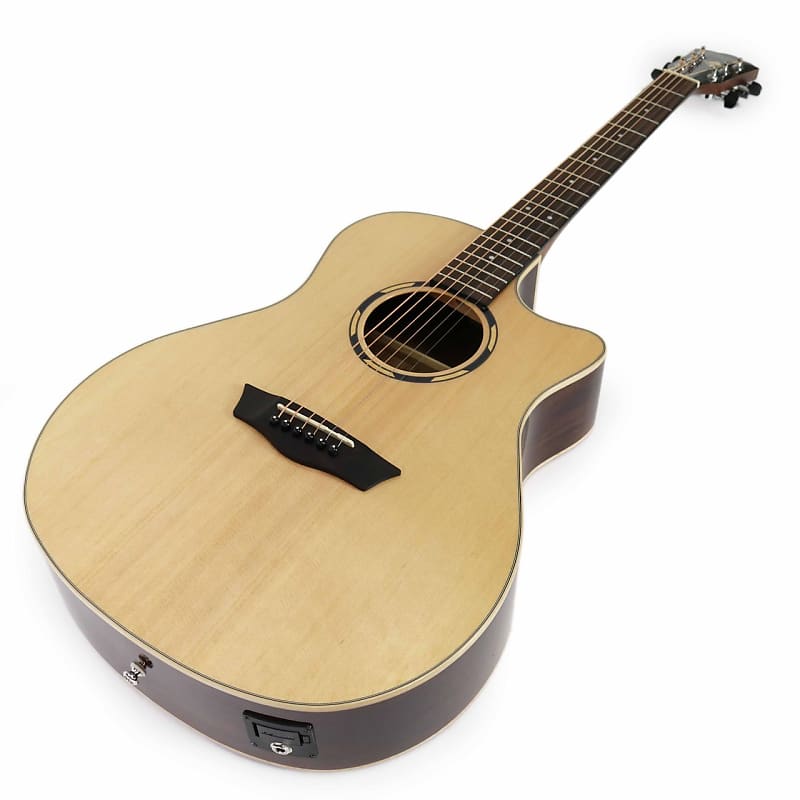 

Акустическая гитара Washburn WLO20SCE Woodline Series Orchestra Cutaway Spruce Top 6-String Acoustic-Electric Guitar