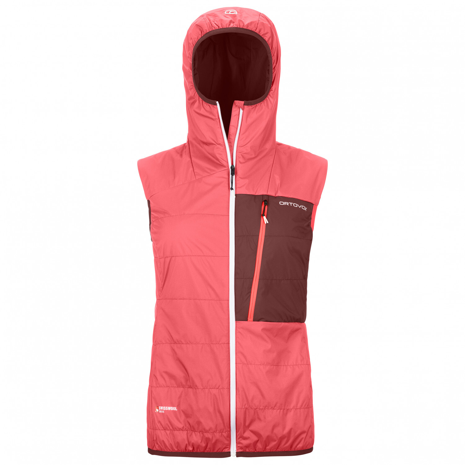 

Шерстяной жилет Ortovox Women's Swisswool Piz Duan Vest, цвет Wild Rose