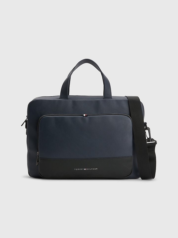 

Фирменная тонкая сумка для компьютера Tommy Hilfiger