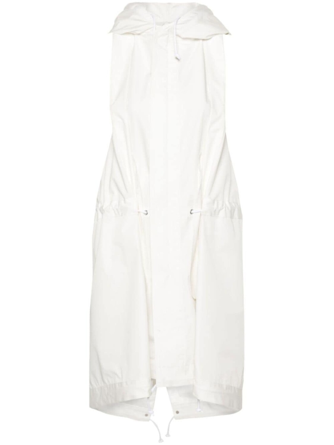 

sacai жилет с капюшоном, белый