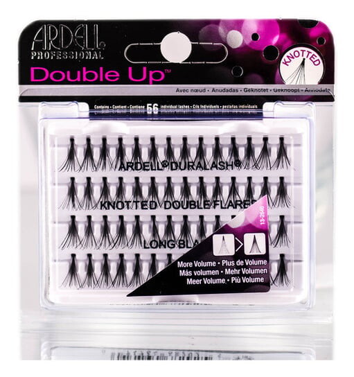 

Пучки ресниц с узлами Long Black, 56 шт. Ardell, Double Up