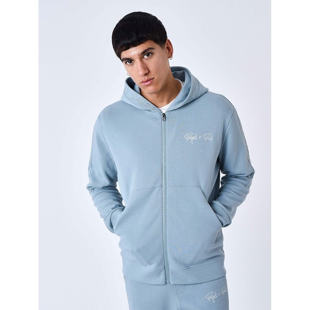 

Толстовка Project X Paris 2333108-1 Full Zip, синий, Серый, Толстовка Project X Paris 2333108-1 Full Zip, синий