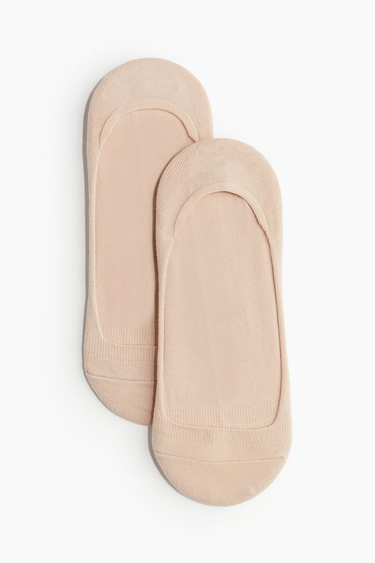 Упаковка из 3 носков-кроссовок H&M, бежевый упаковка из 3 махровых носков h