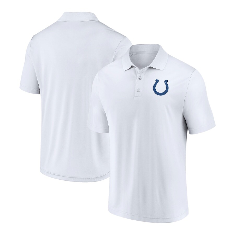 

Поло с коротким рукавом Fanatics Branded Indianapolis Colts, белый