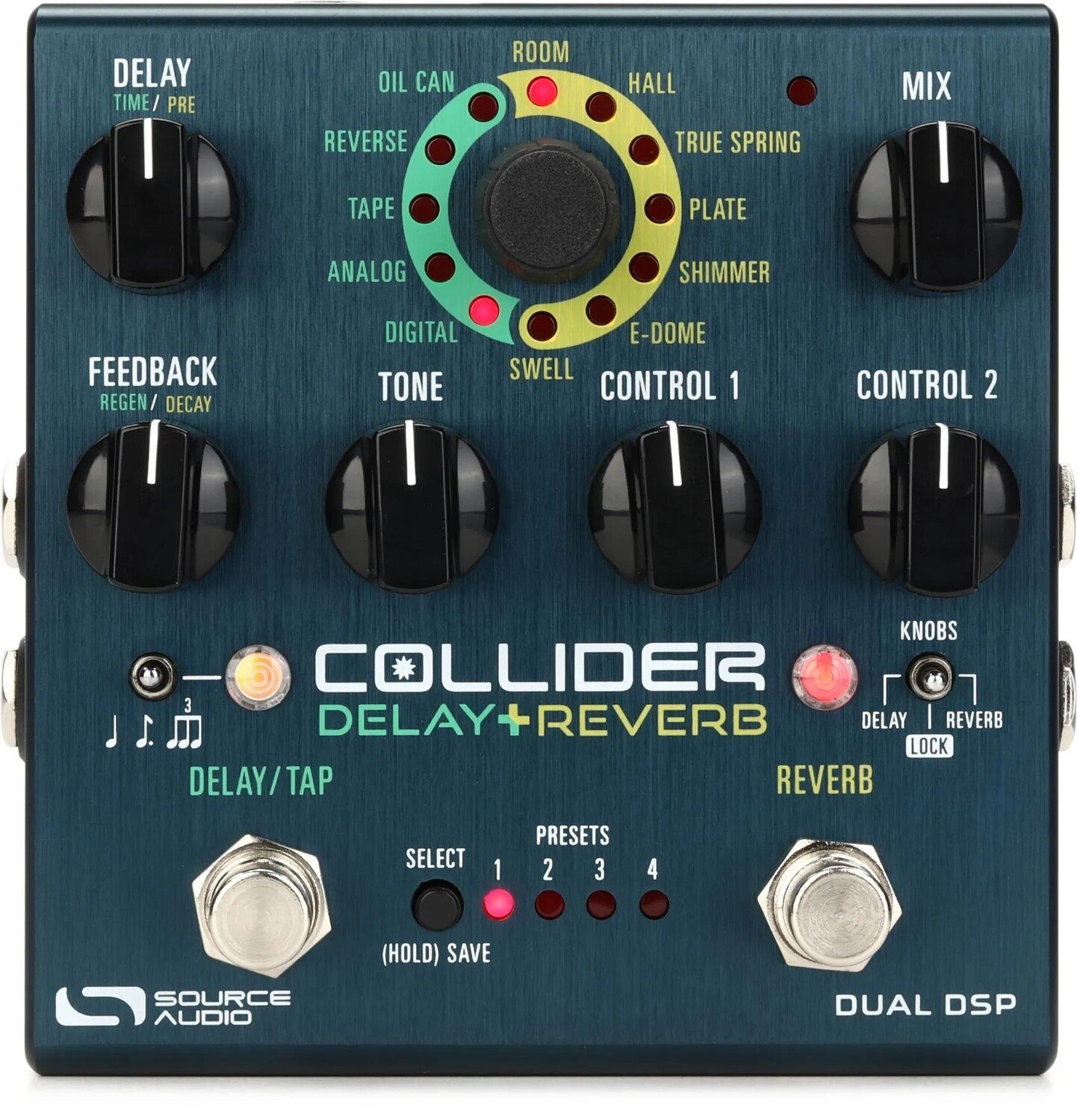 

Source Audio Collider Стерео задержка + педаль реверберации