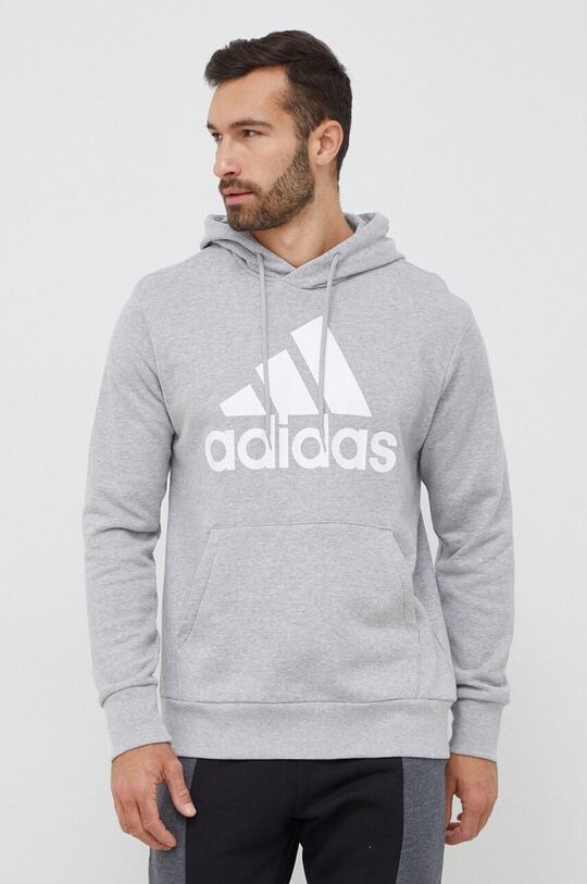 

Толстовка Adidas из хлопка adidas, серый