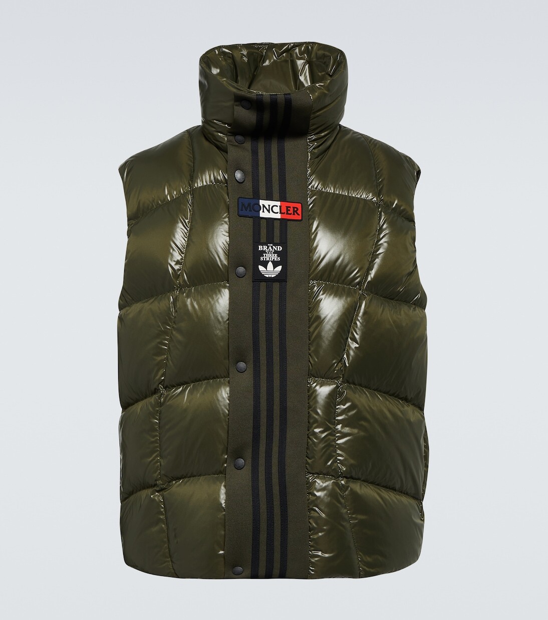 

Пуховик adidas bozon x Moncler Genius, зеленый