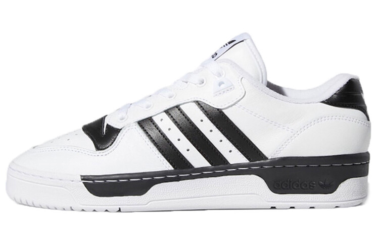

Кроссовки для скейтбординга Adidas Originals Rivalry Low унисекс, белый/черный