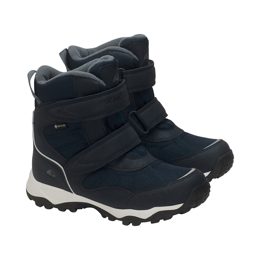 Ботинки зимние Viking Boots Beito Gtx на липучках, черный ботинки котофей зимние на липучках анатомическая стелька размер 24 синий