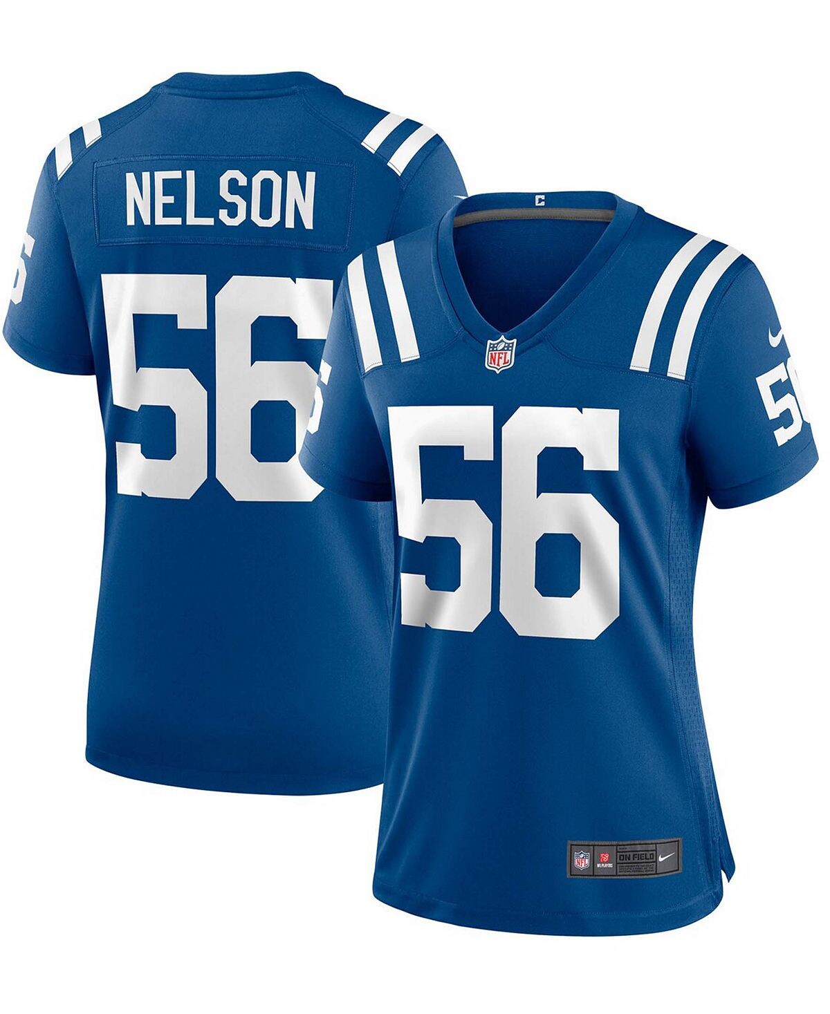 

Женская майка Quenton Nelson Royal Indianapolis Colts Player Game Nike