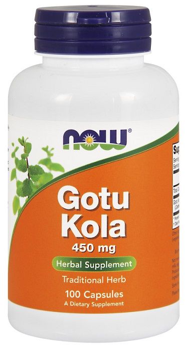 Препарат, поддерживающий кровеносную, нервную и иммунную системы Now Foods Gotu Kola 450 mg, 100 шт sfd zma b6препарат поддерживающий нервную и костно мышечную системы 180 шт