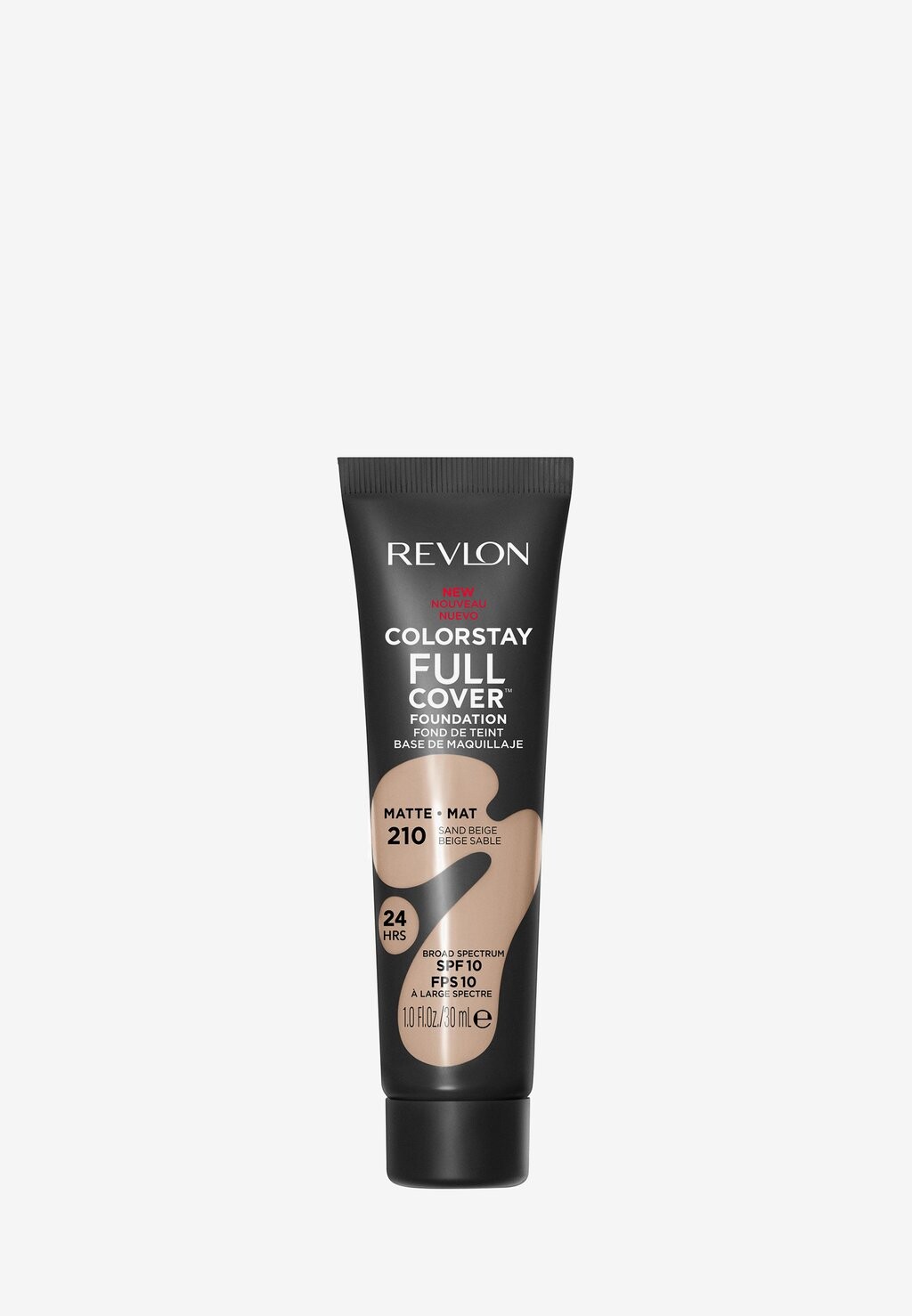 

Тональная основа COLORSTAY FULL COVER FOUNDATION Revlon, цвет 210 sand beige