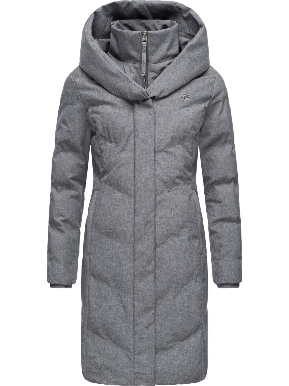 

Зимнее пальто Ragwear Natalka, пестрый серый