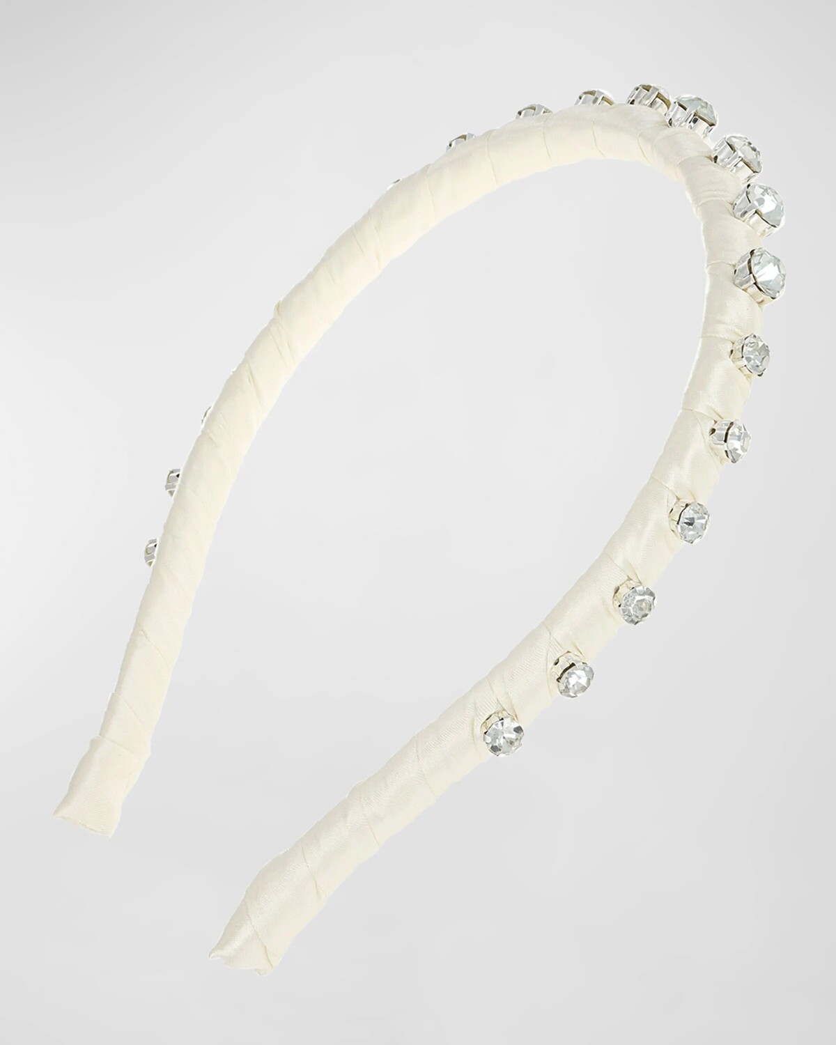 

Украшенная атласная повязка на голову Haisley L. Erickson, цвет Ivory