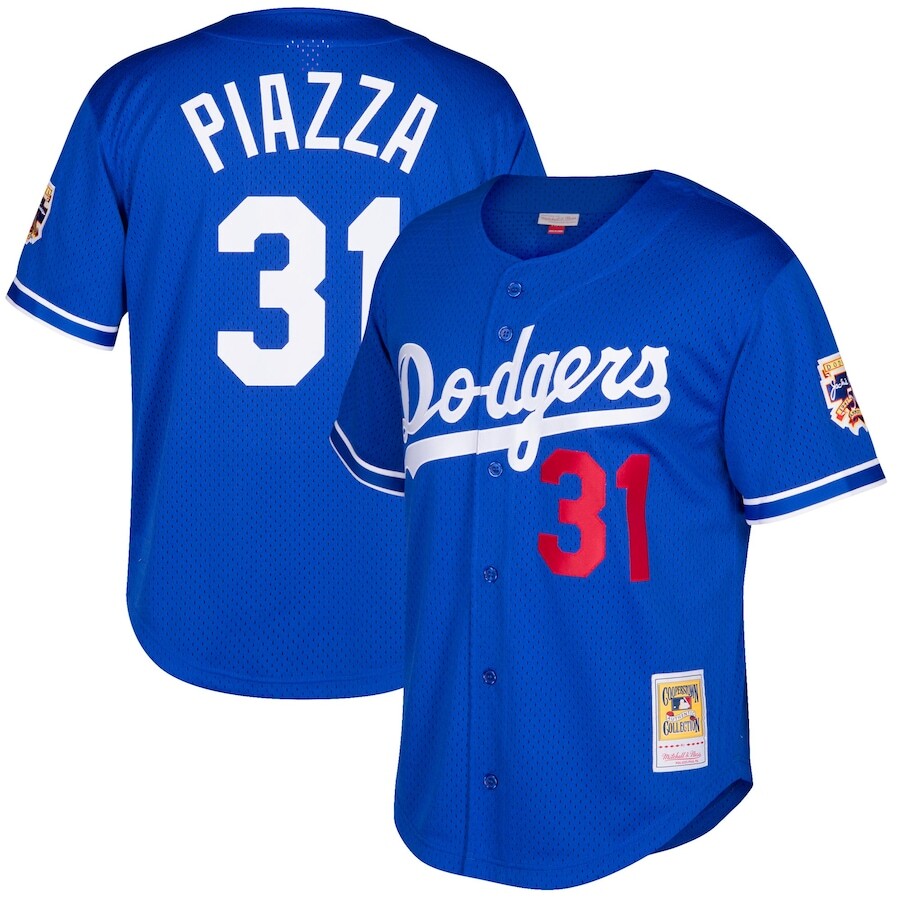 

Джерси Mitchell & Ness Los Angeles Dodgers, роял