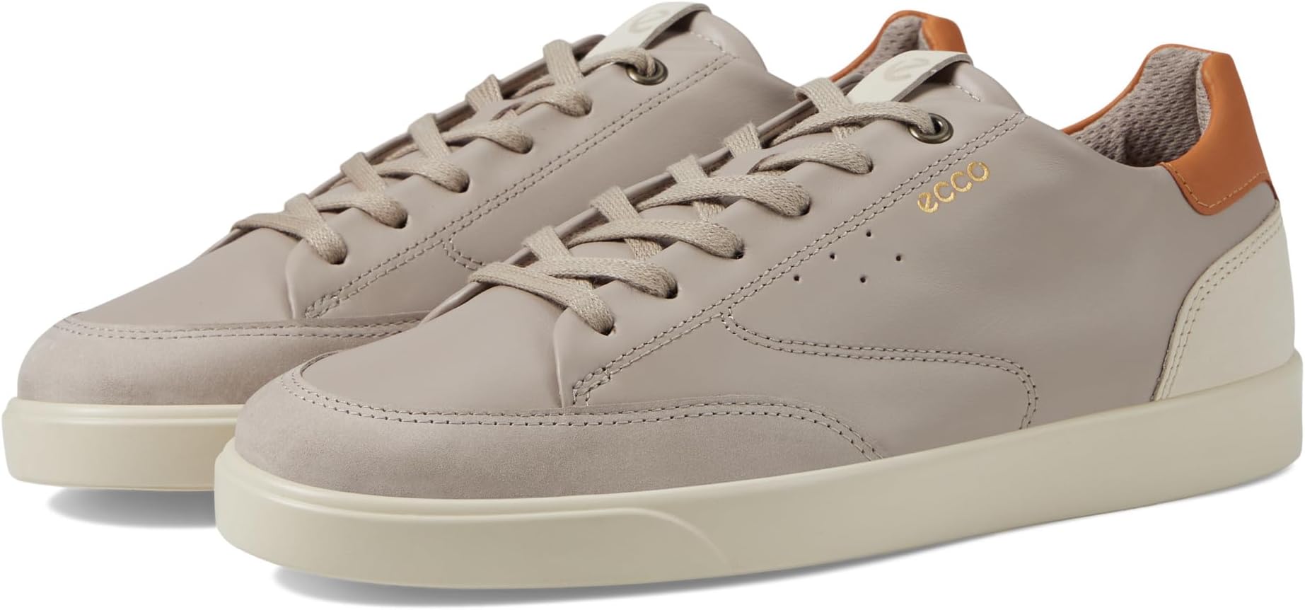 

Кроссовки Street Lite Court Sneaker ECCO, цвет Grey Rose/Grey Rose/Limestone, Серый