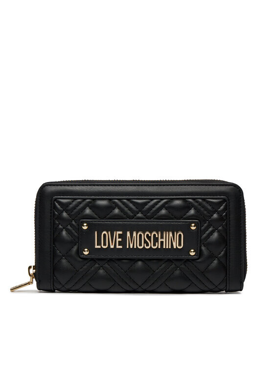 

Большой женский кошелек Love Moschino, черный