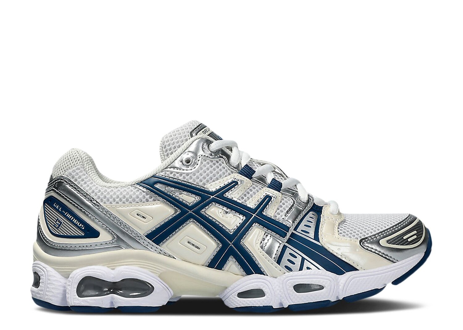 

Кроссовки ASICS Wmns Gel Nimbus 9 'White Light Indigo', белый