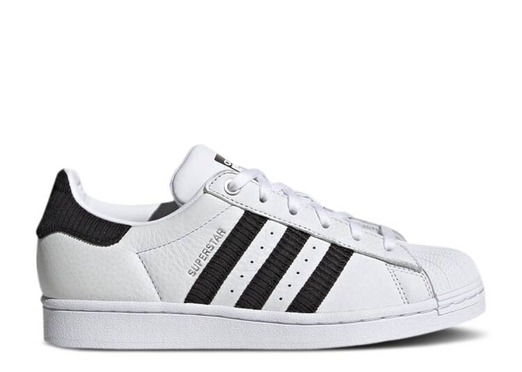 

Кроссовки Adidas WMNS SUPERSTAR 'BLACK CORDUROY STRIPES', белый