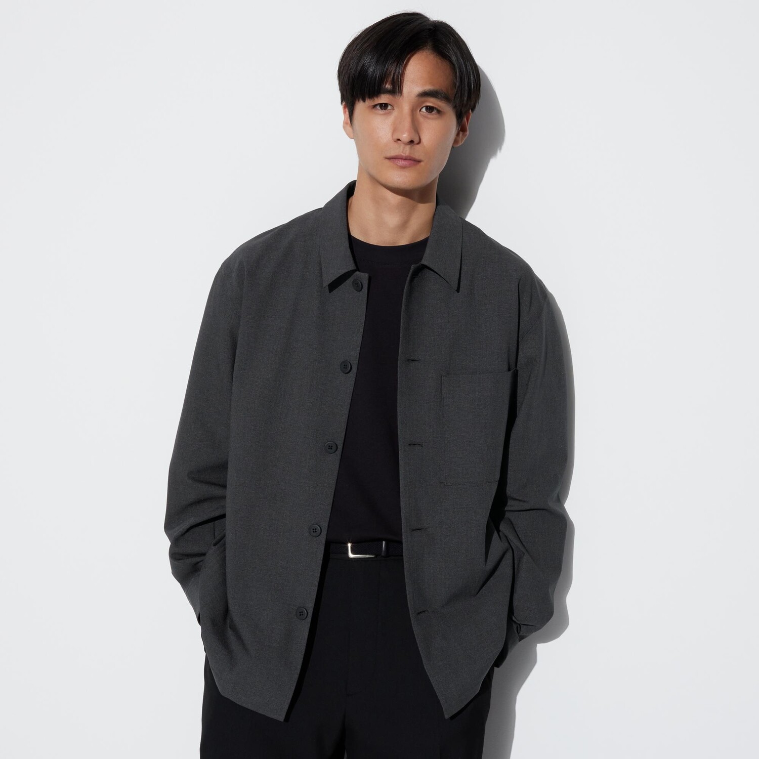 

Куртка UNIQLO miracle air (airsense) эластичная, темно-серый