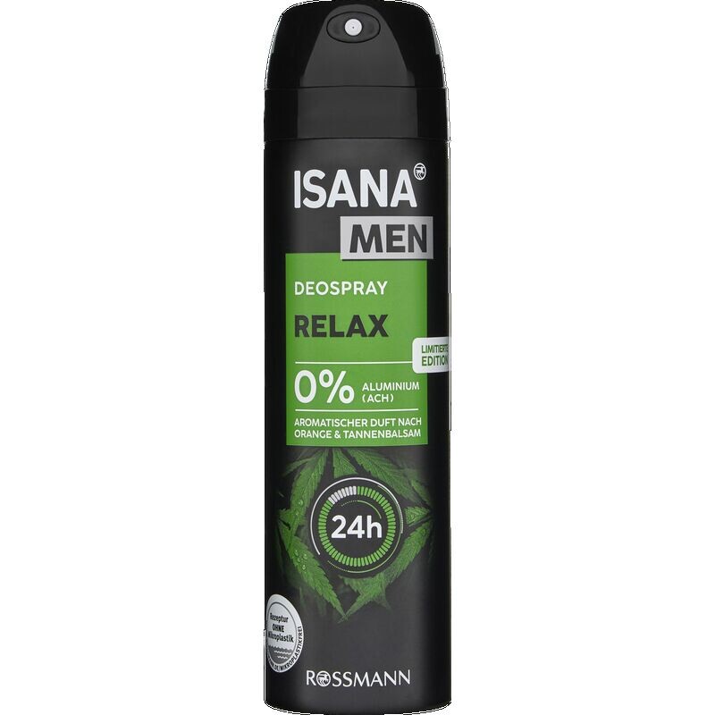 

Расслабляющий дезодорант-спрей ISANA, 150 ml