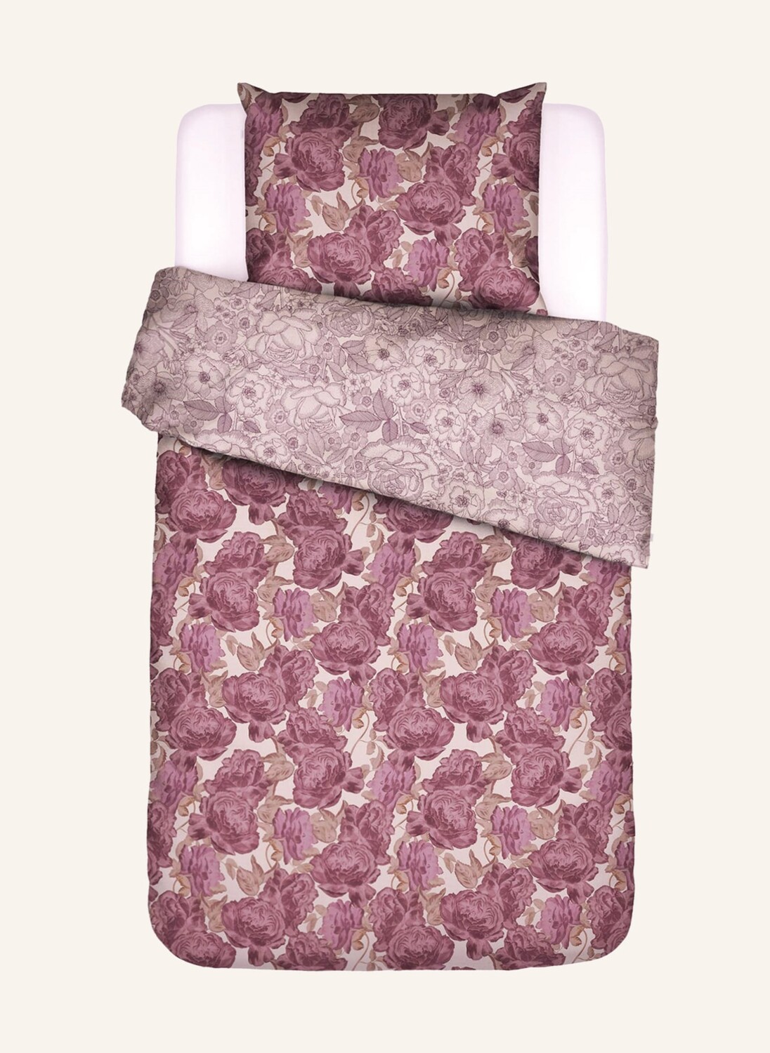 

Постельное белье Essenza BERNICE, цвет ecru/fuchsia/altrosa