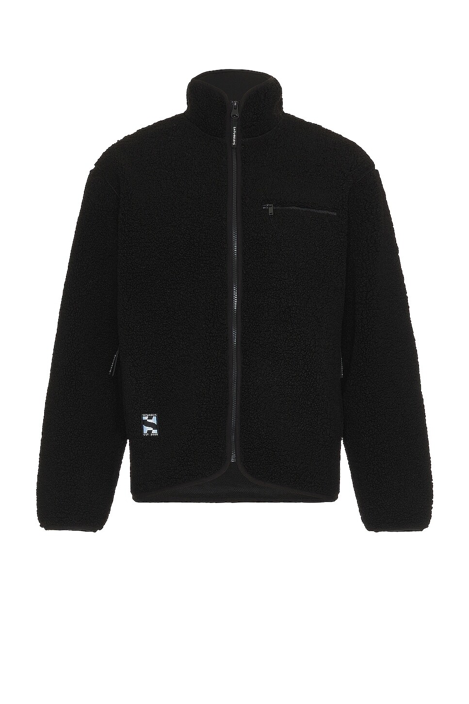 

Куртка SATURDAYS NYC Spencer Polar Fleece Full Zip, черный