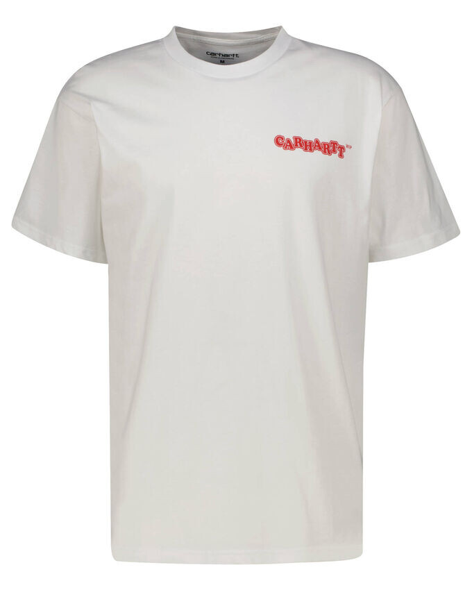 

Футболка фастфуд свободного кроя Carhartt Wip, белый