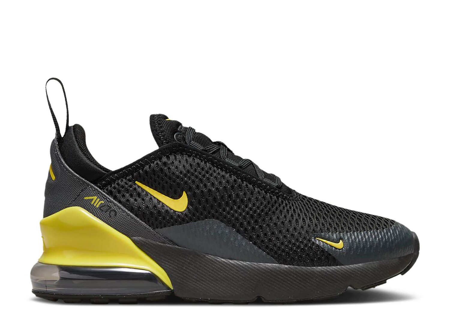 

Кроссовки Nike Air Max 270 Ps 'Black Yellow Strike', черный