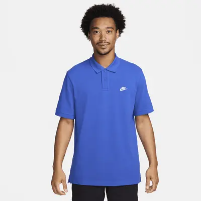 

Футболка Nike Club, цвет Game Royal/White