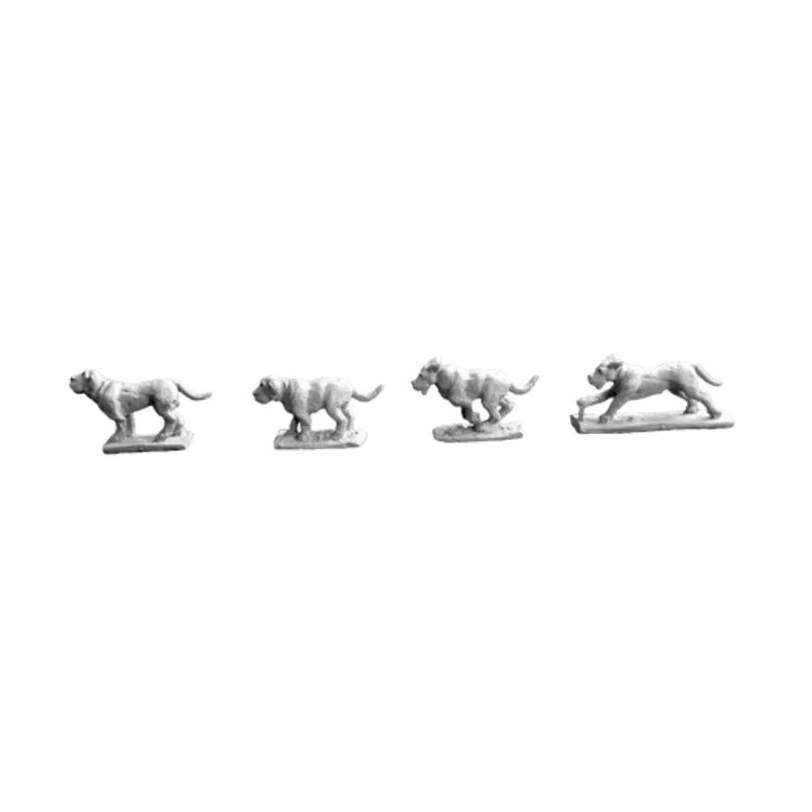 

Собаки - Мастиф, Ancients - Assorted (15mm) (Xyston Miniatures)
