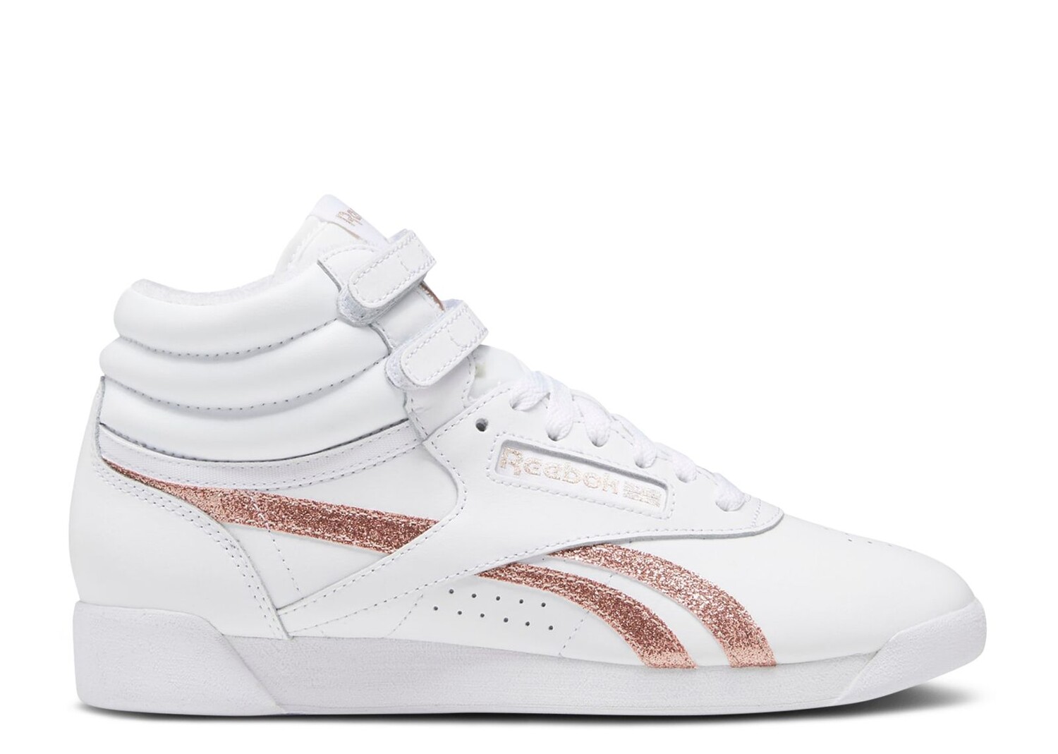 

Кроссовки Reebok Wmns Freestyle High 'White Rose Gold', белый