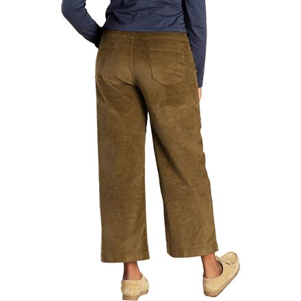 Широкие вельветовые брюки Karuna женские Toad&Co, цвет Fir
