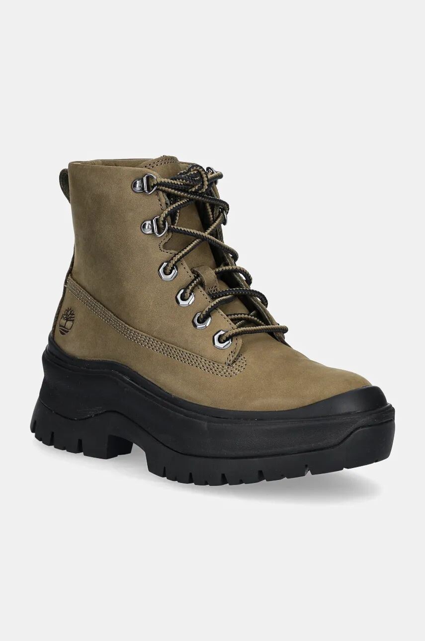 

Кожаные сапоги Timberland Roxie Lane, зеленый