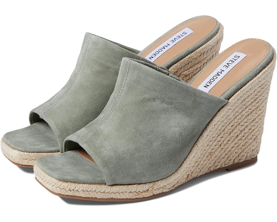 

Туфли Steve Madden Urge Wedge Sandal, цвет Khaki Suede