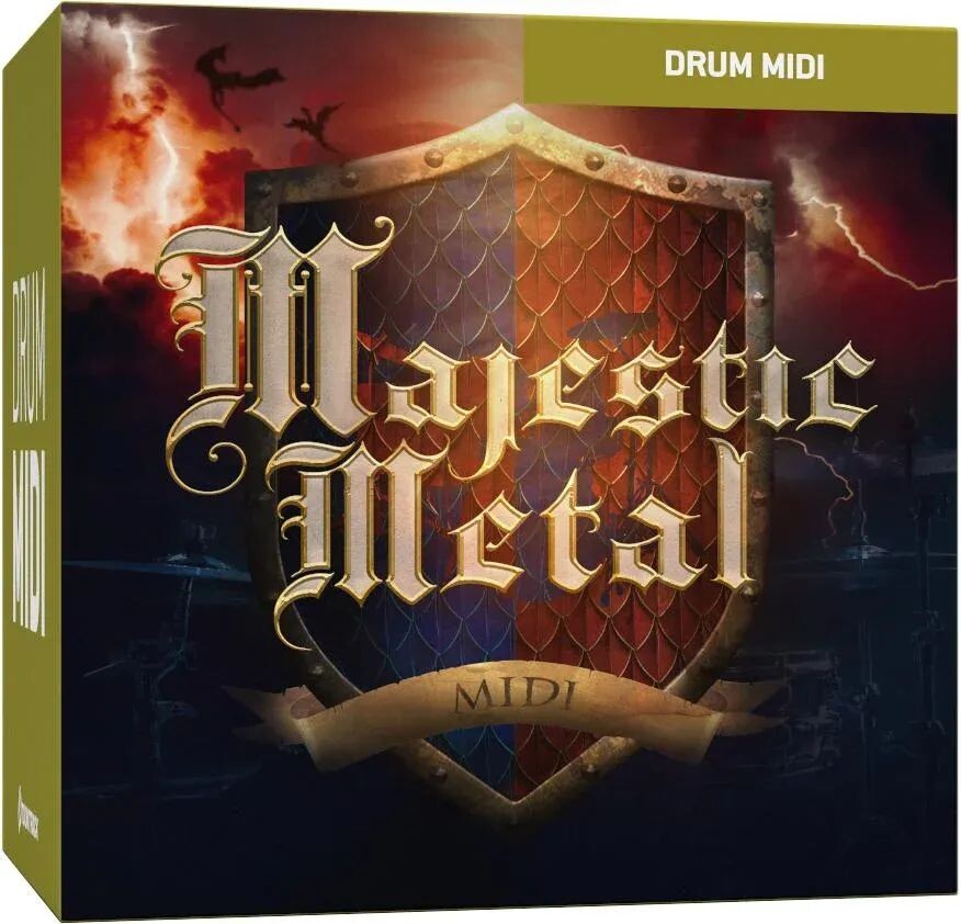 

MIDI-пакет Toontrack Majestic Metal Drums