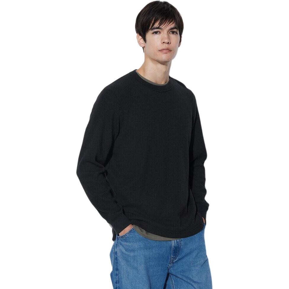 

UNIQLO Футболка унисекс, цвет 01 Milky white
