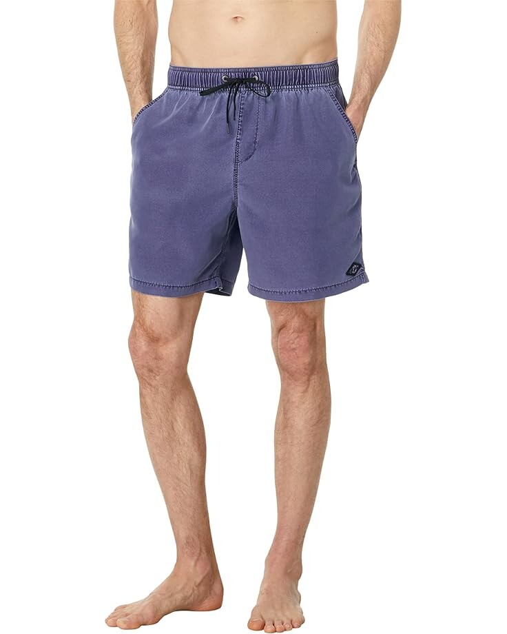

Шорты для плавания Billabong All Day Overdye Layback 17", цвет Dusty Grape