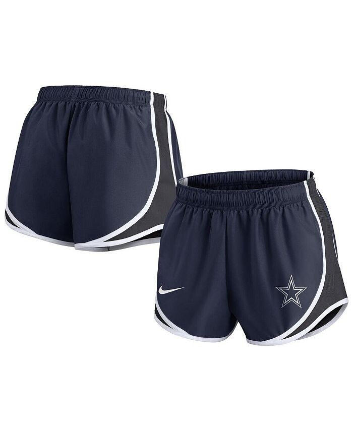 

Женские темно-синие шорты Dallas Cowboys Tempo большого размера Nike, синий