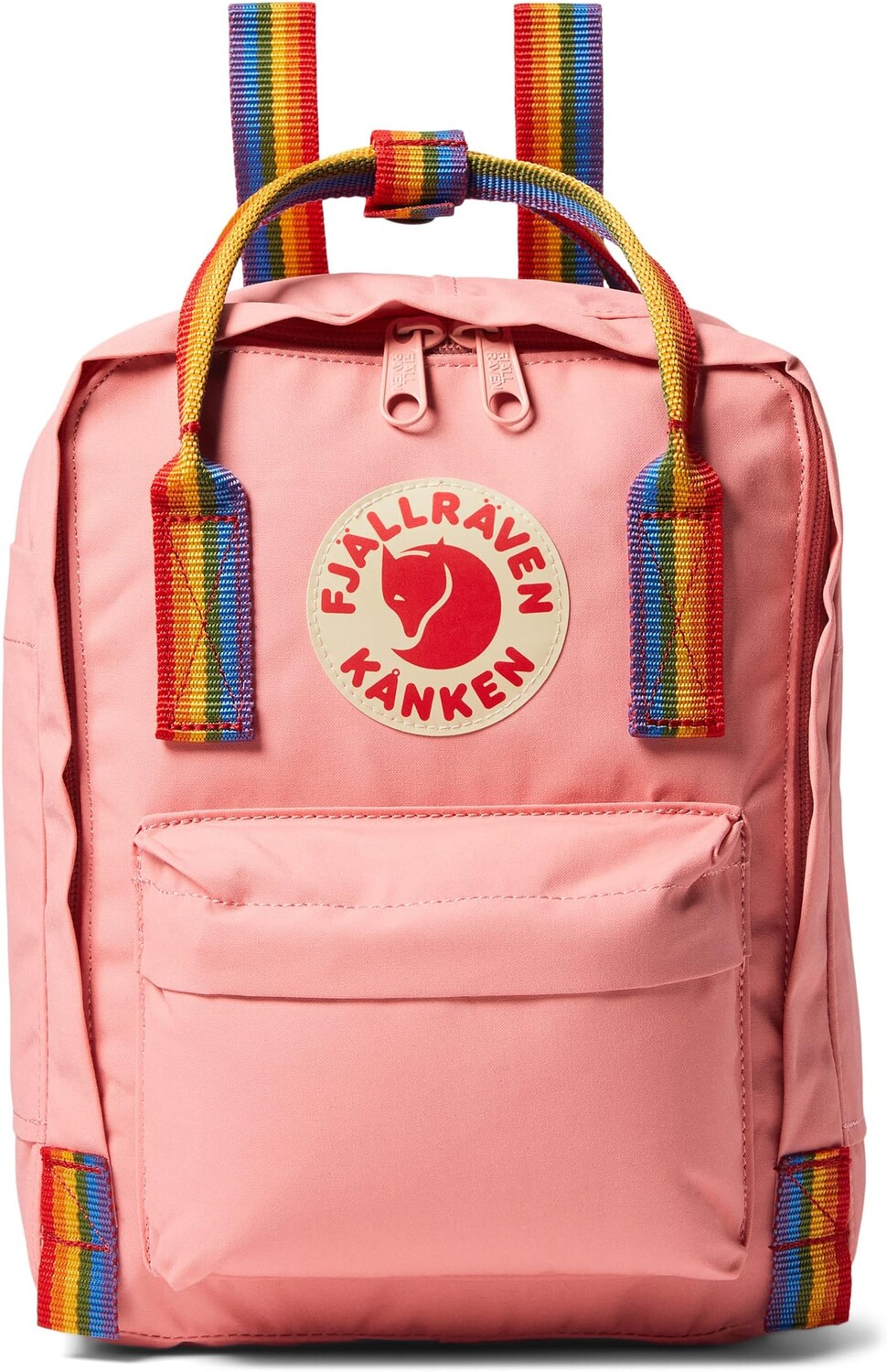 

Рюкзак Kanken Rainbow Mini Fjällräven, цвет Pink/Rainbow Pattern