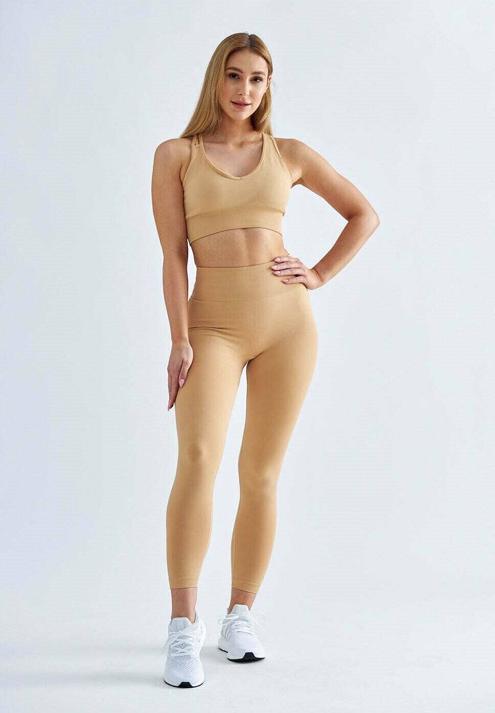 

Леггинсы GYM QUEEN BeShaped, цвет beige