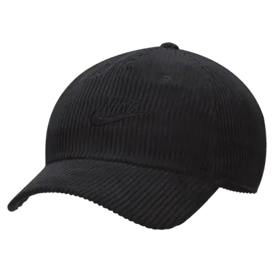 

Бейсболка Nike Club Cap Unstructured Corduroy Cap, черный