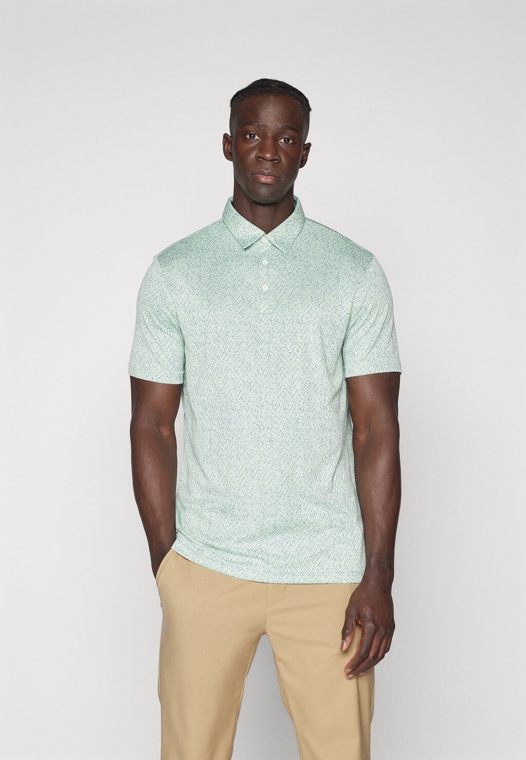 

Рубашка-поло ULTIMATE JACQUARD adidas Golf, цвет semi green spark