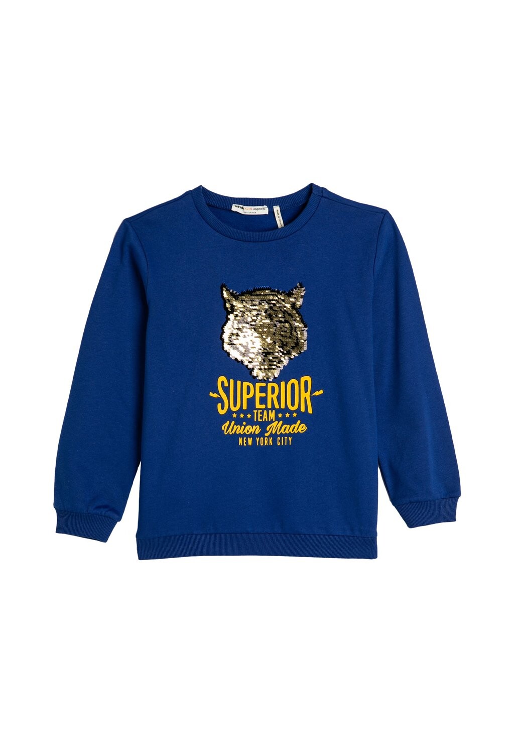 

Толстовка TIGER REVERSIBLE CREW NECK Koton, цвет blue