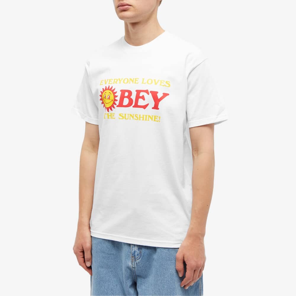 

Футболка Obey «Все любят солнце», белый