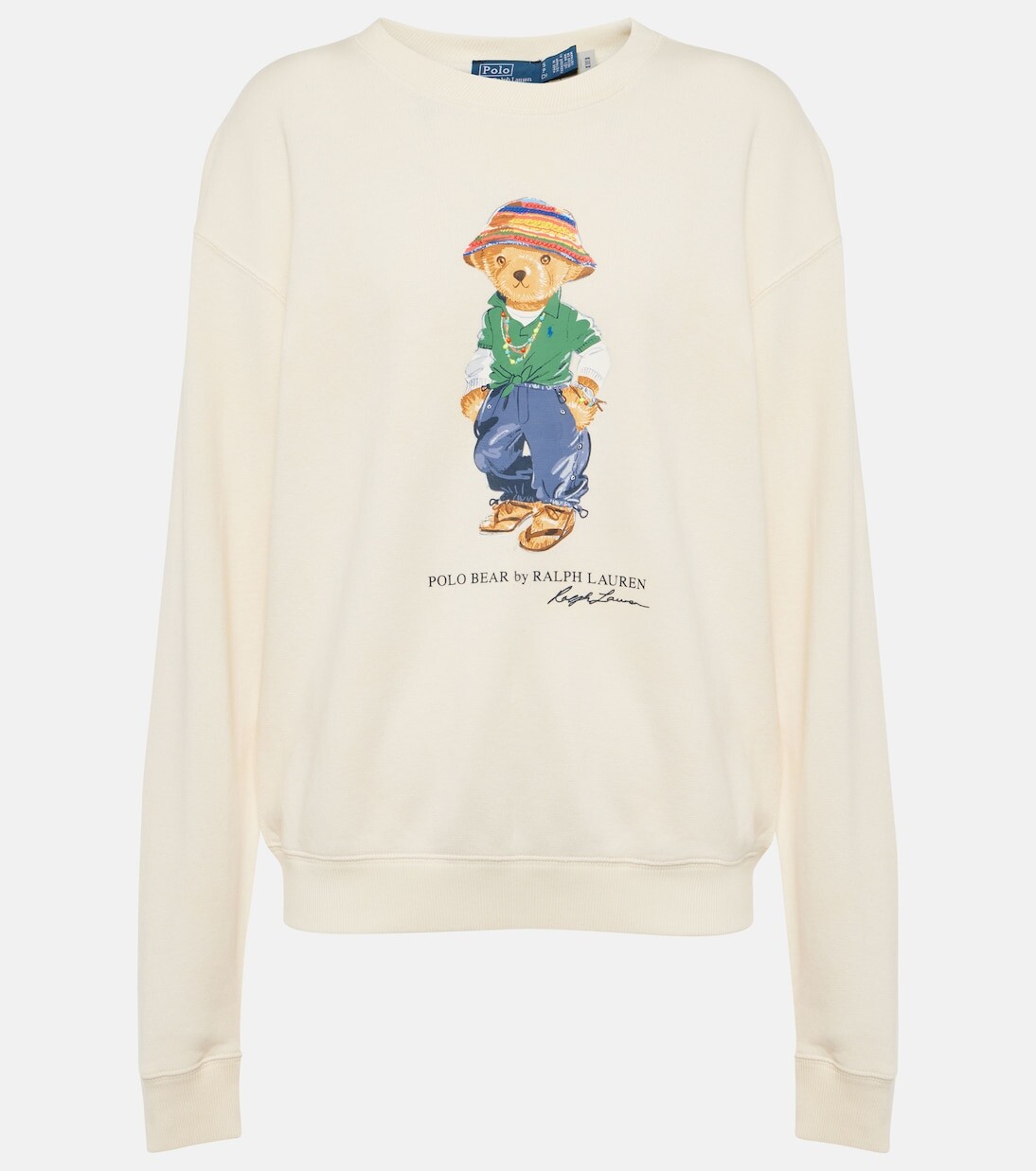 

Толстовка Polo Bear из хлопка Polo Ralph Lauren, белый