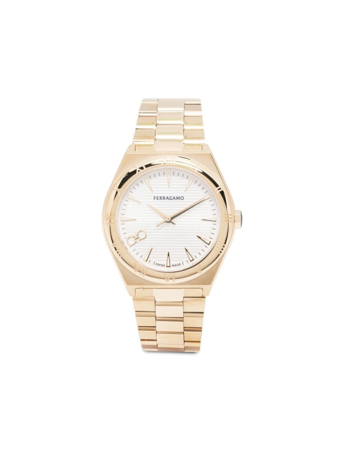 

Ferragamo наручные часы Vega Upper East 40 мм, золотистый